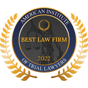 American Institute of Trial Lawyers - Best Law Firm 2022